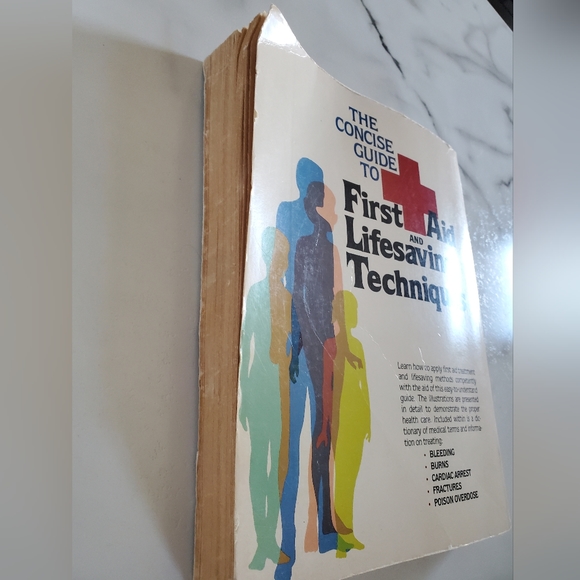 Vintage Book The Concise Guide to First Aid and Lifesaving Techniques - Picture 5 of 8